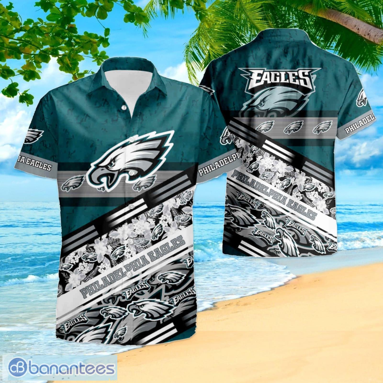 Philadelphia Eagles Nfl Summer Hawaiian Shirt And Shorts - Banantees