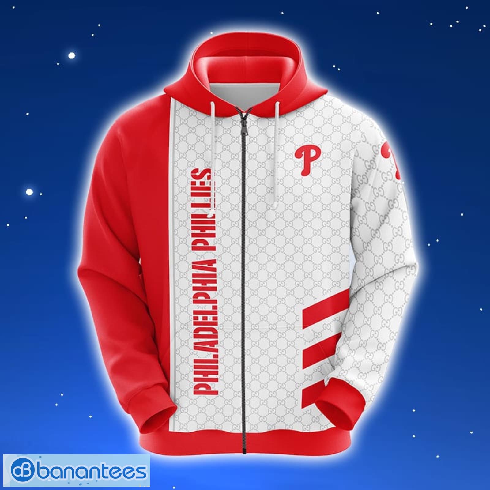 Philadelphia Phillies MLB Red Unisex 3D Hoodie Zip Hoodie For Men And Women  Sport Gift - Banantees