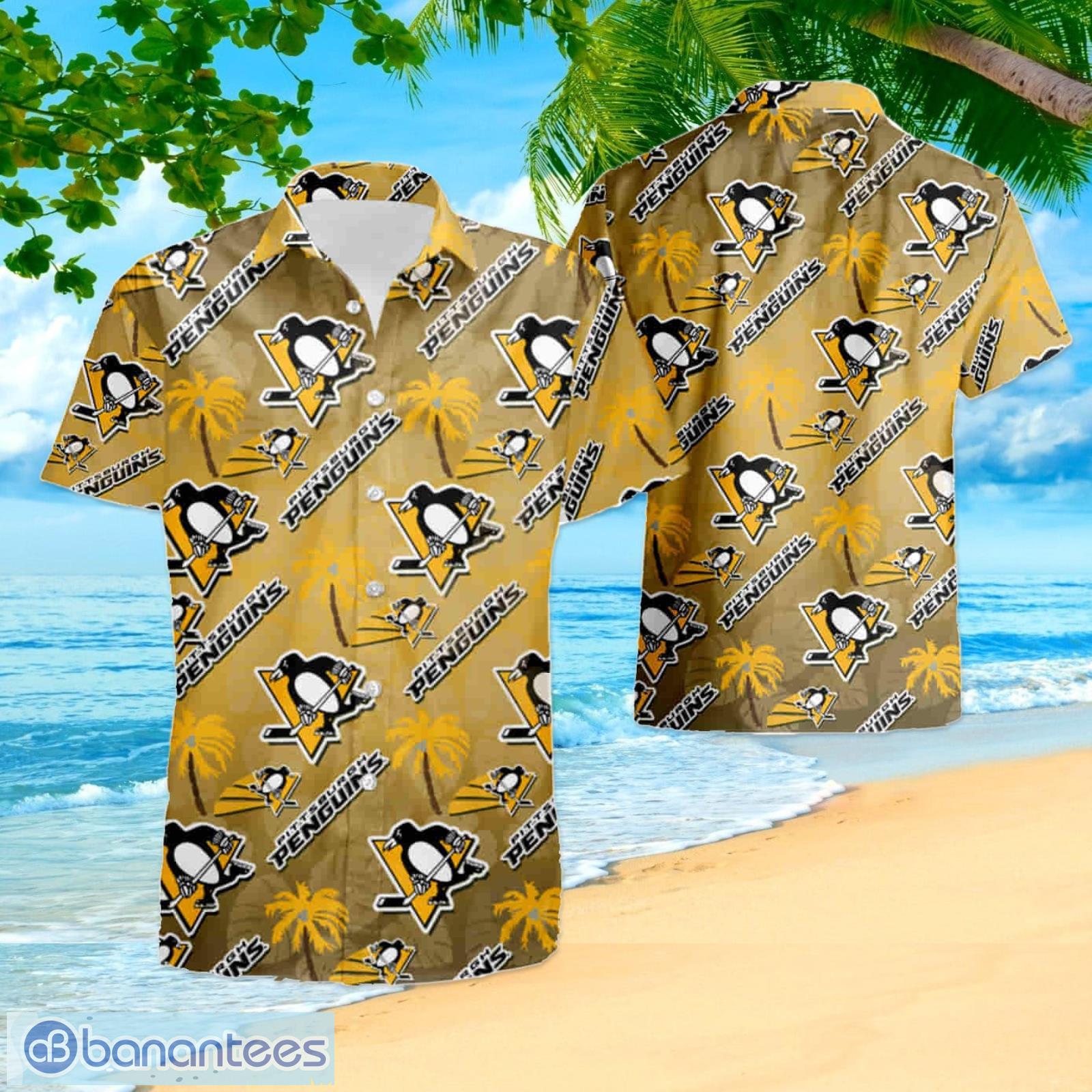 Pittsburgh Sport Teams Hawaiian Pittsburgh Steelers Pittsburgh Penguins Pirates  Hawaiian Shirt For Fans