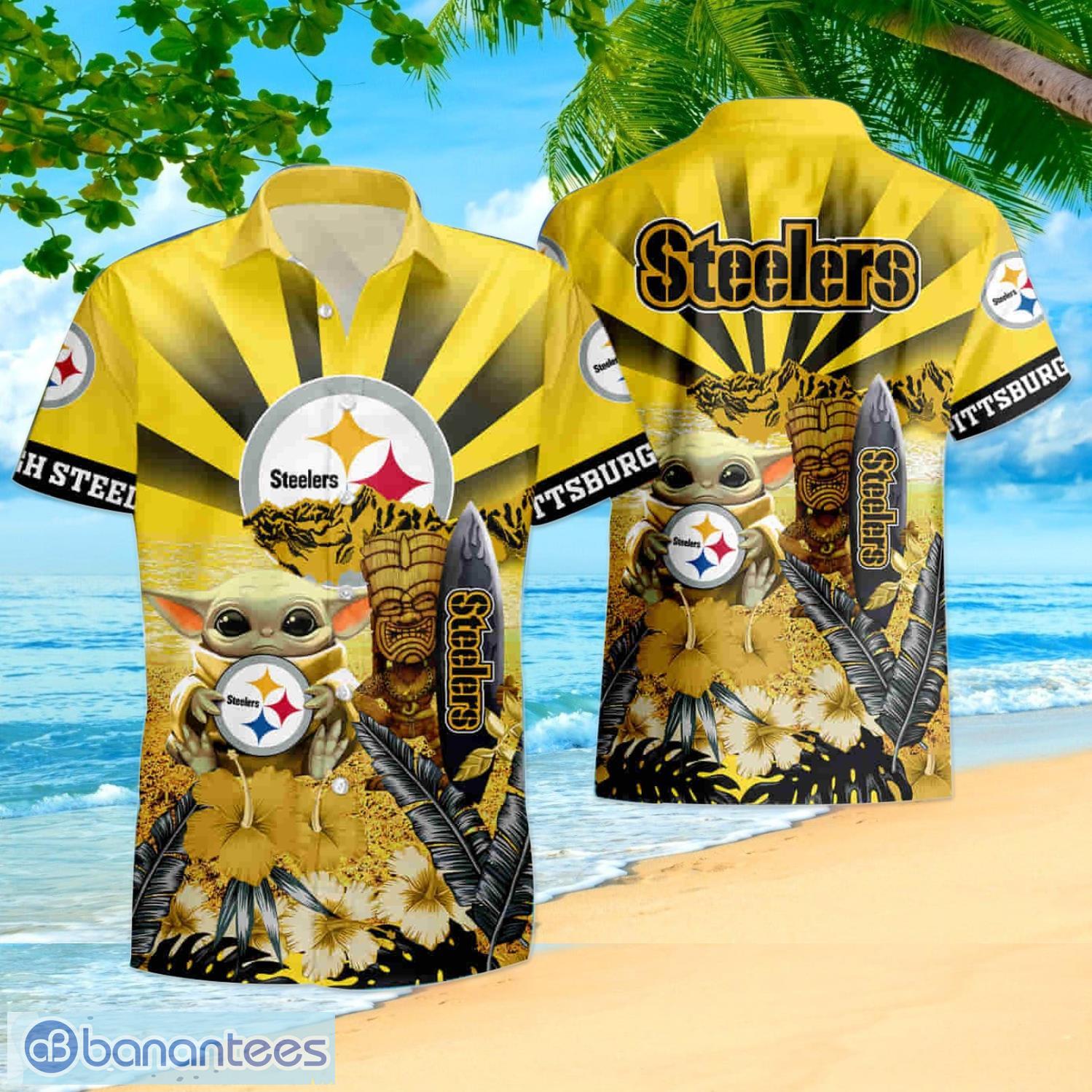 Pittsburgh Steelers Hunting Lover Gift For Father's Day Hawaiian Shirt