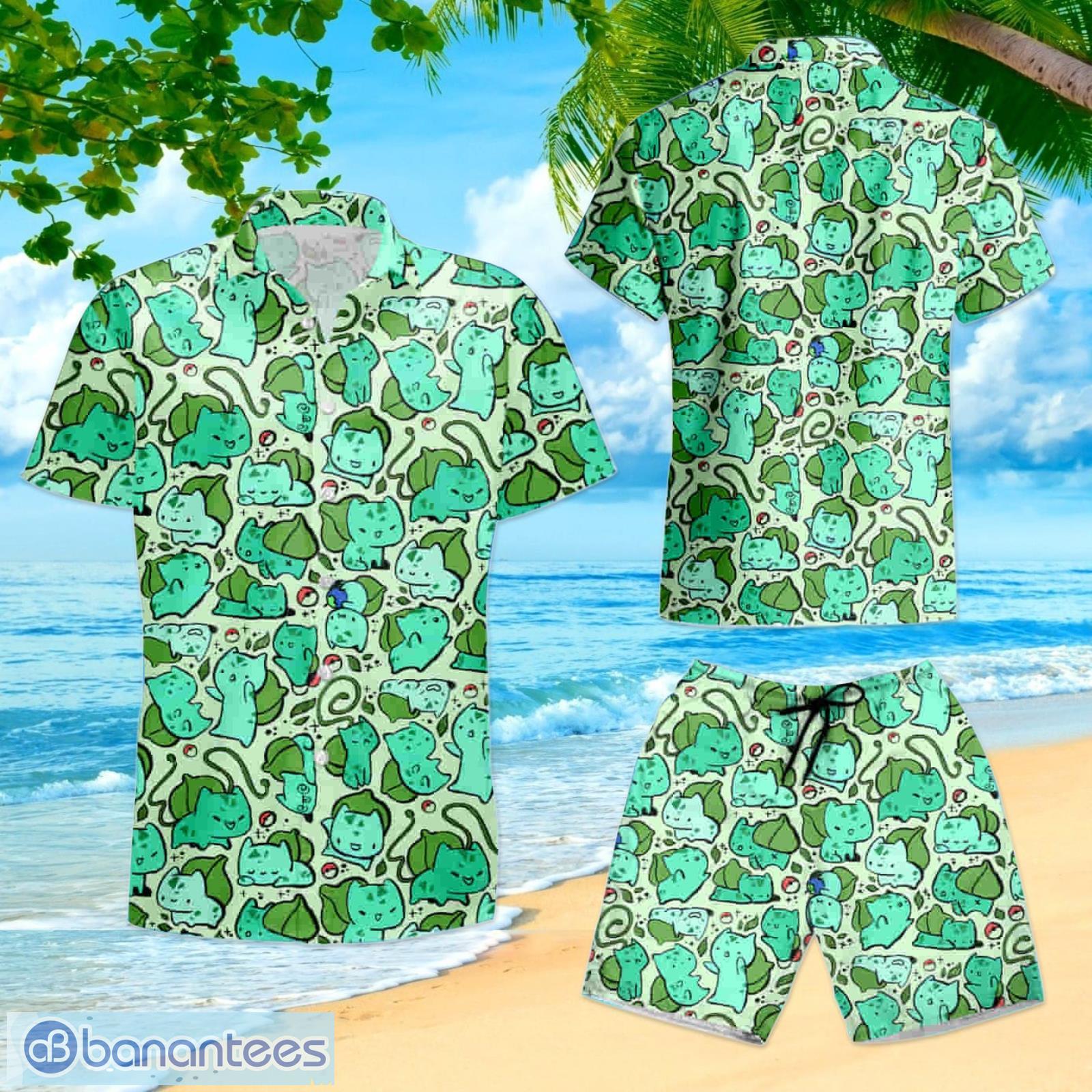 Green Bay Packers 3D Hawaiian Shorts style summer Gift For Mens - Banantees