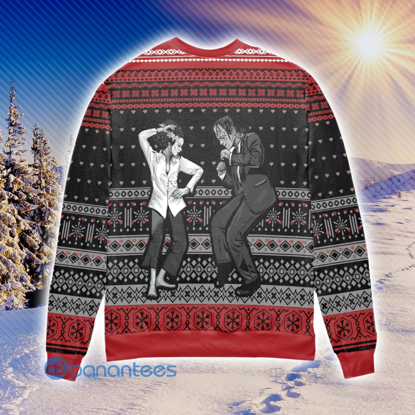 Pulp fiction clearance christmas sweater