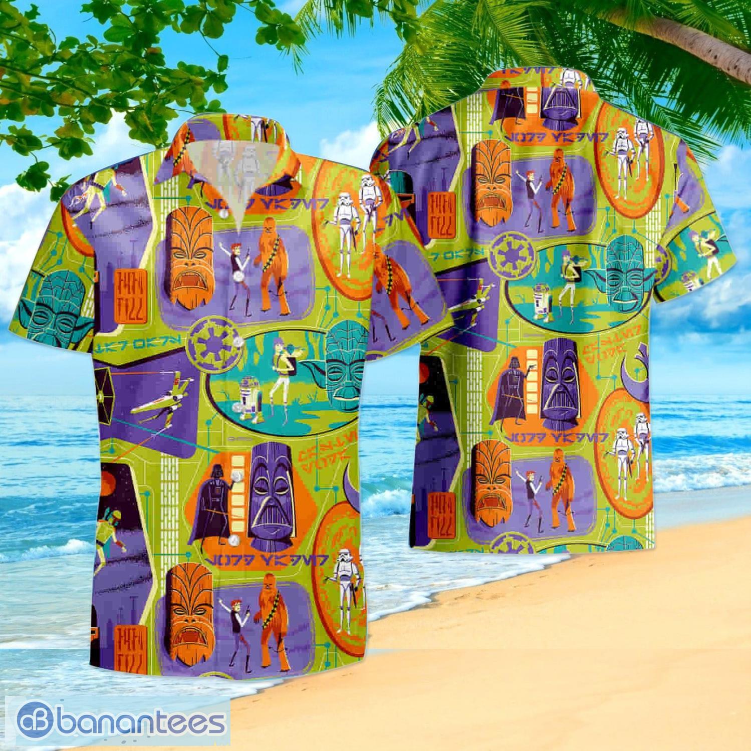 Chicago Bears Hawaiian Shorts and Shirt Summer Beach Shirt Full Over Print  - Banantees