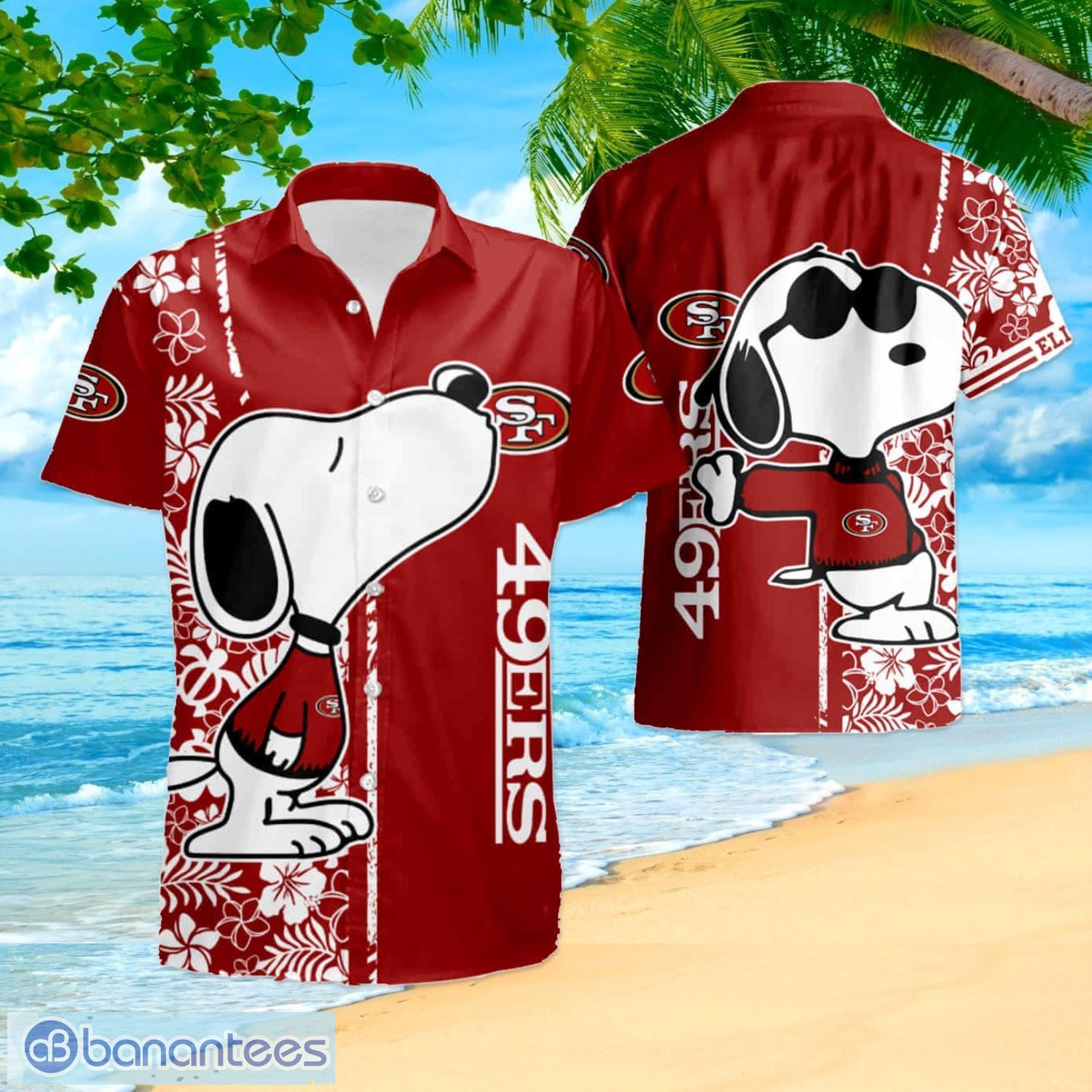 San Francisco 49ers Summer Hawaiian Shirt And Shorts - Banantees