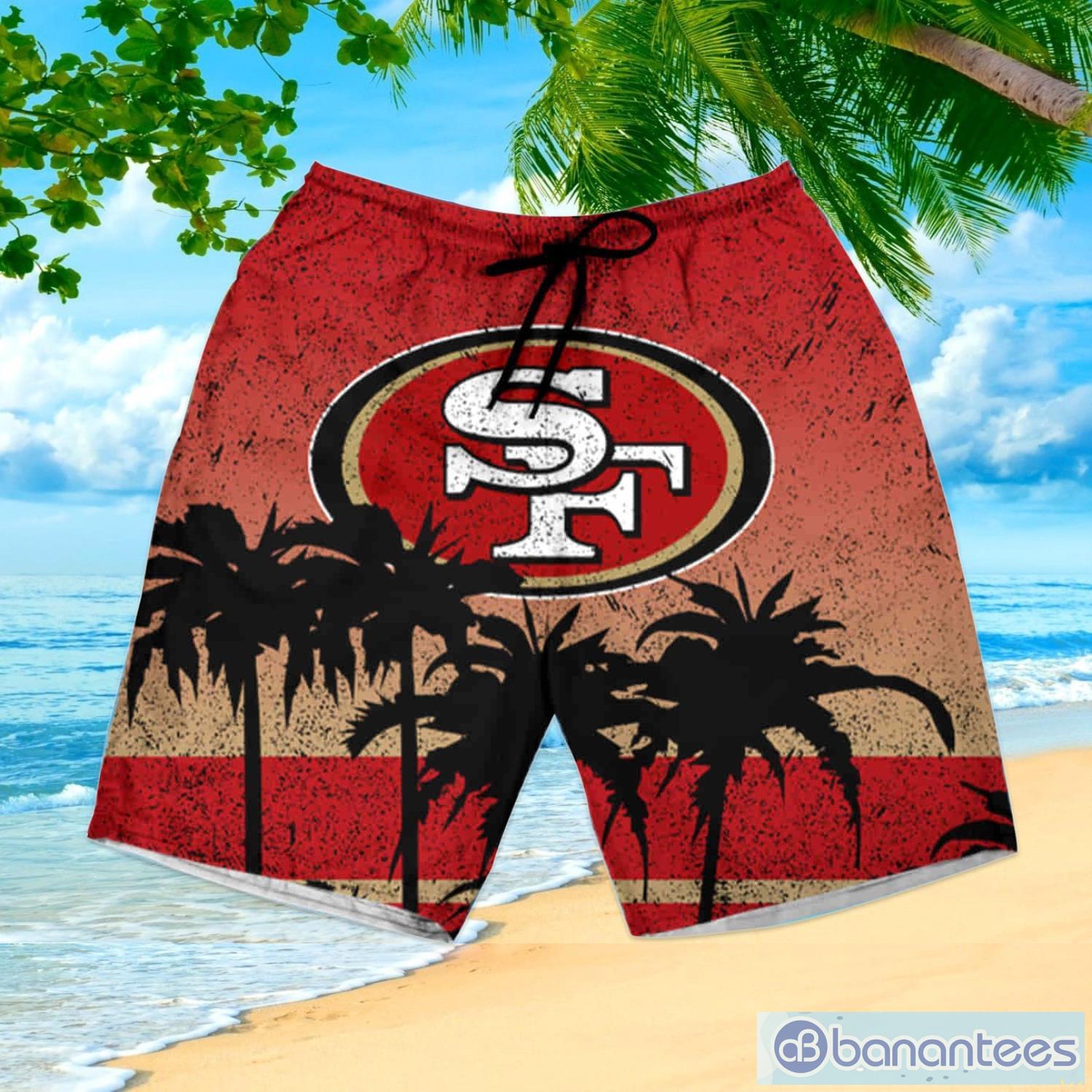 San Francisco 49ers Nfl Tommy Bahama 2023 Summer Gift Hawaiian Shirt And  Shorts - Banantees