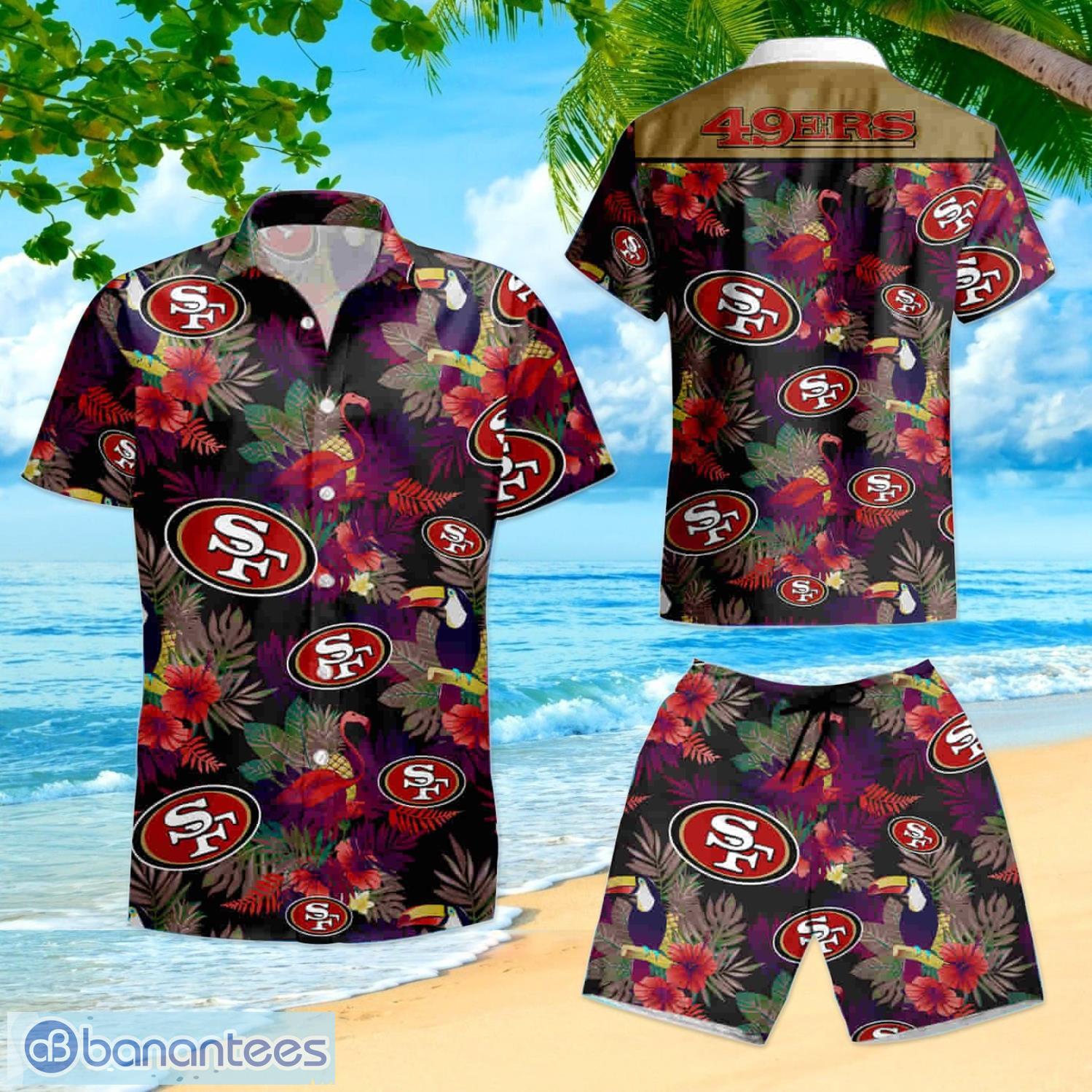 Amazing] San Francisco 49Ers Tropical Aloha Hawaiian Shirt Gift