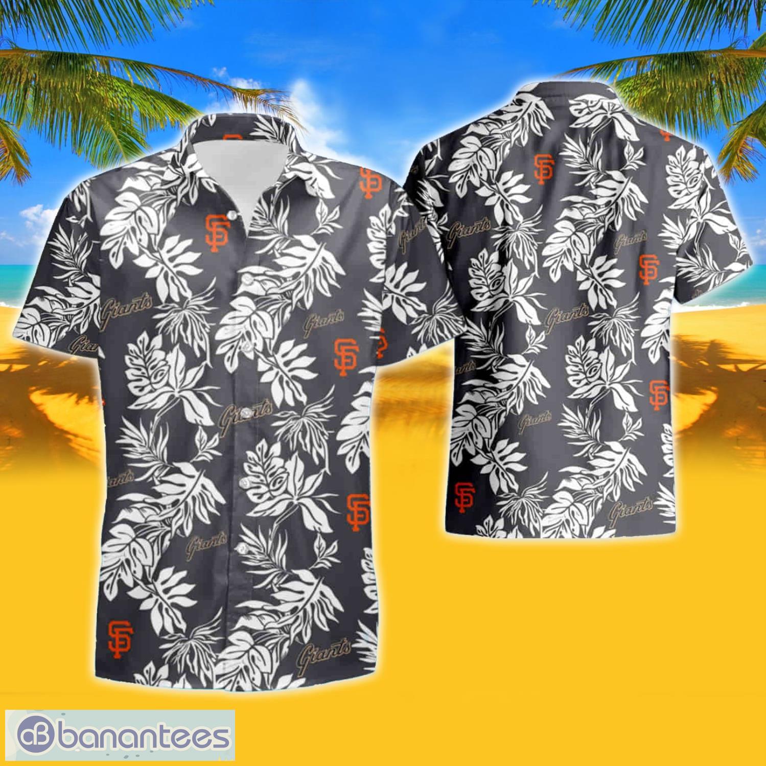 San Francisco Giants Hawaiian Shirt And Shorts Summer Beach Lover -  Banantees