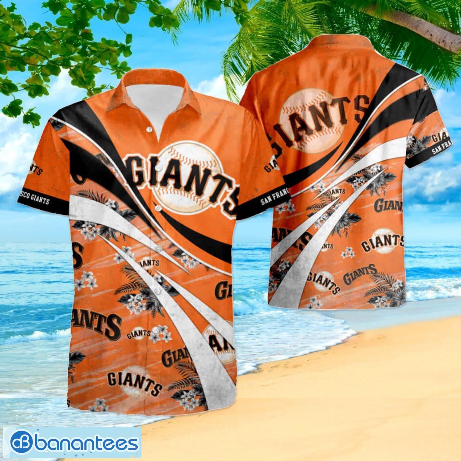 San Francisco Giants Hawaiian Shirt And Shorts Summer Beach Lover