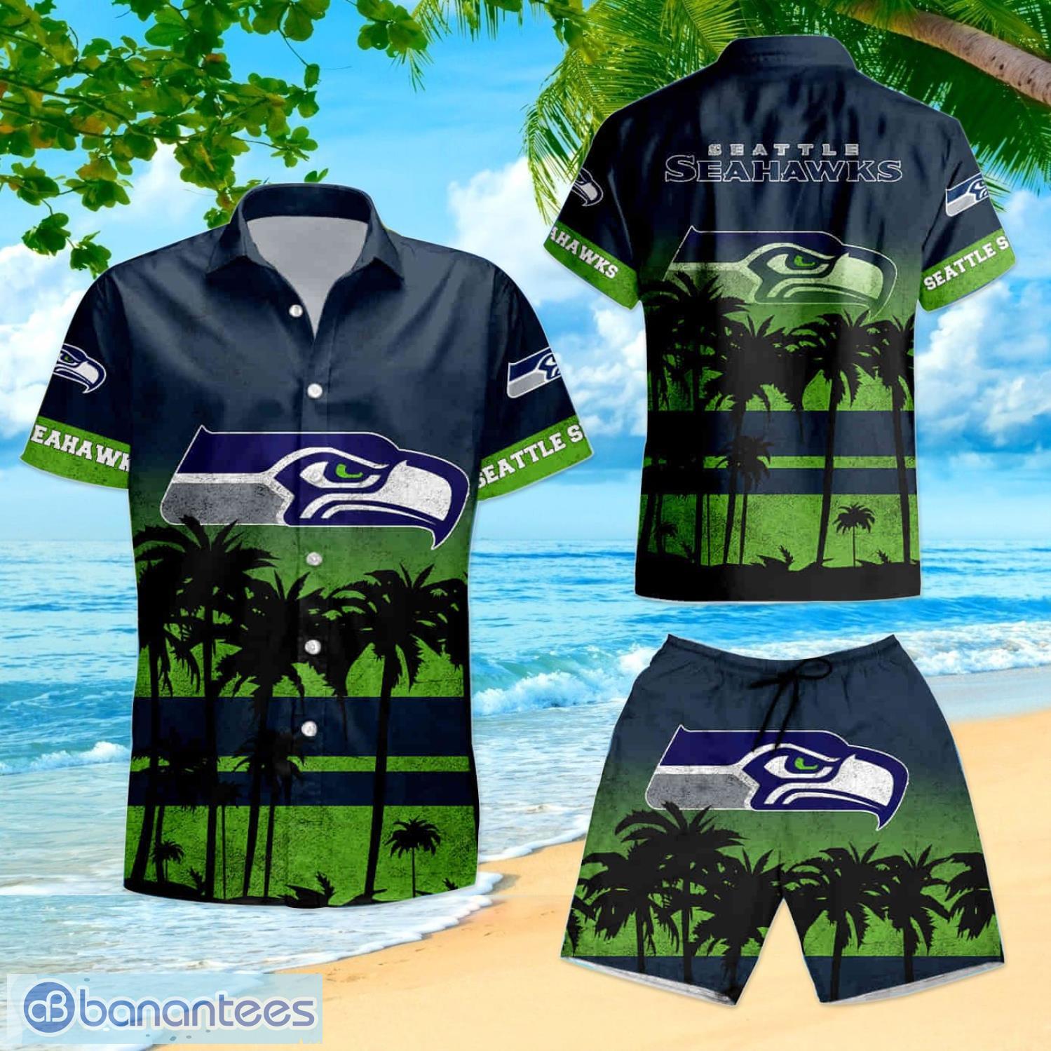 Seattle Seahawks NFL Summer Customized Hawaiian Shirt