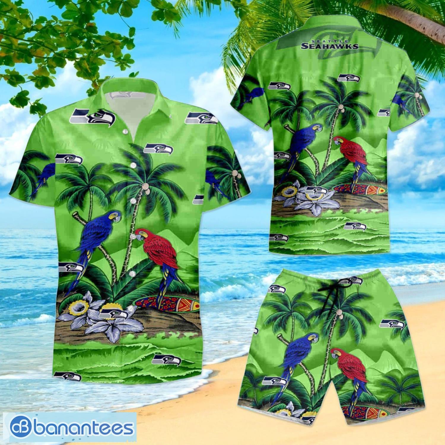 Seattle Seahawks Skull Background Smoke Hoodies Full Over Print