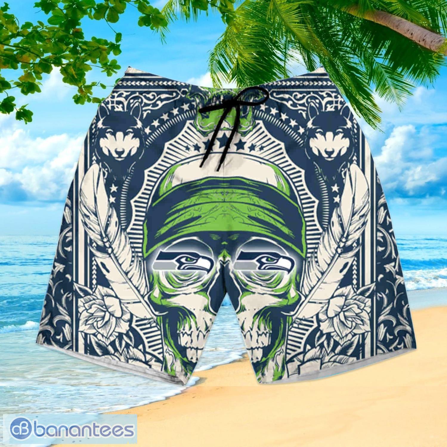 Seahawks Hawaiian Shirt Seattle Seahawks Summer Beach Button Down