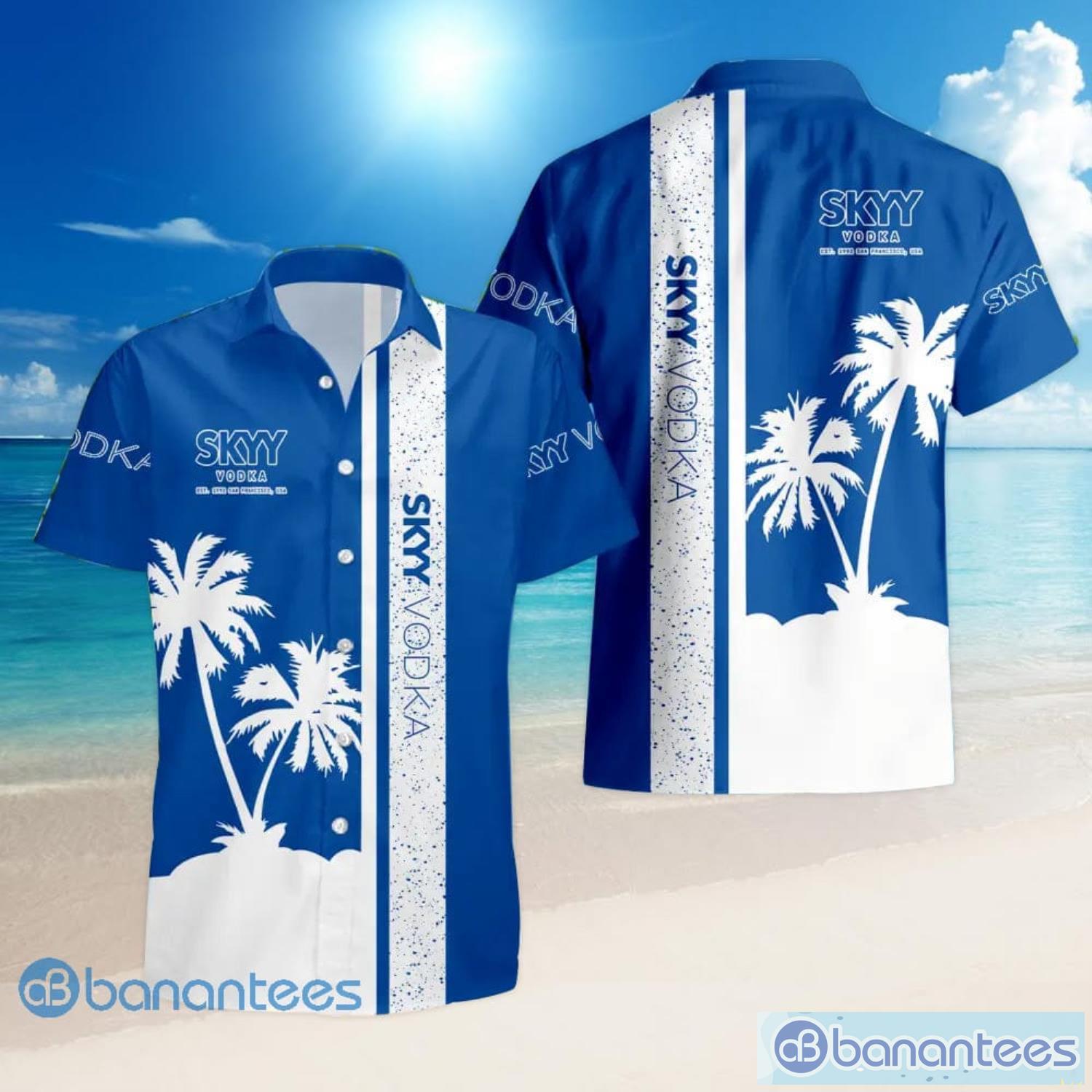 Tennessee Titans NFL And Palm Trees Hawaii Style 3D T-Shirt - Banantees