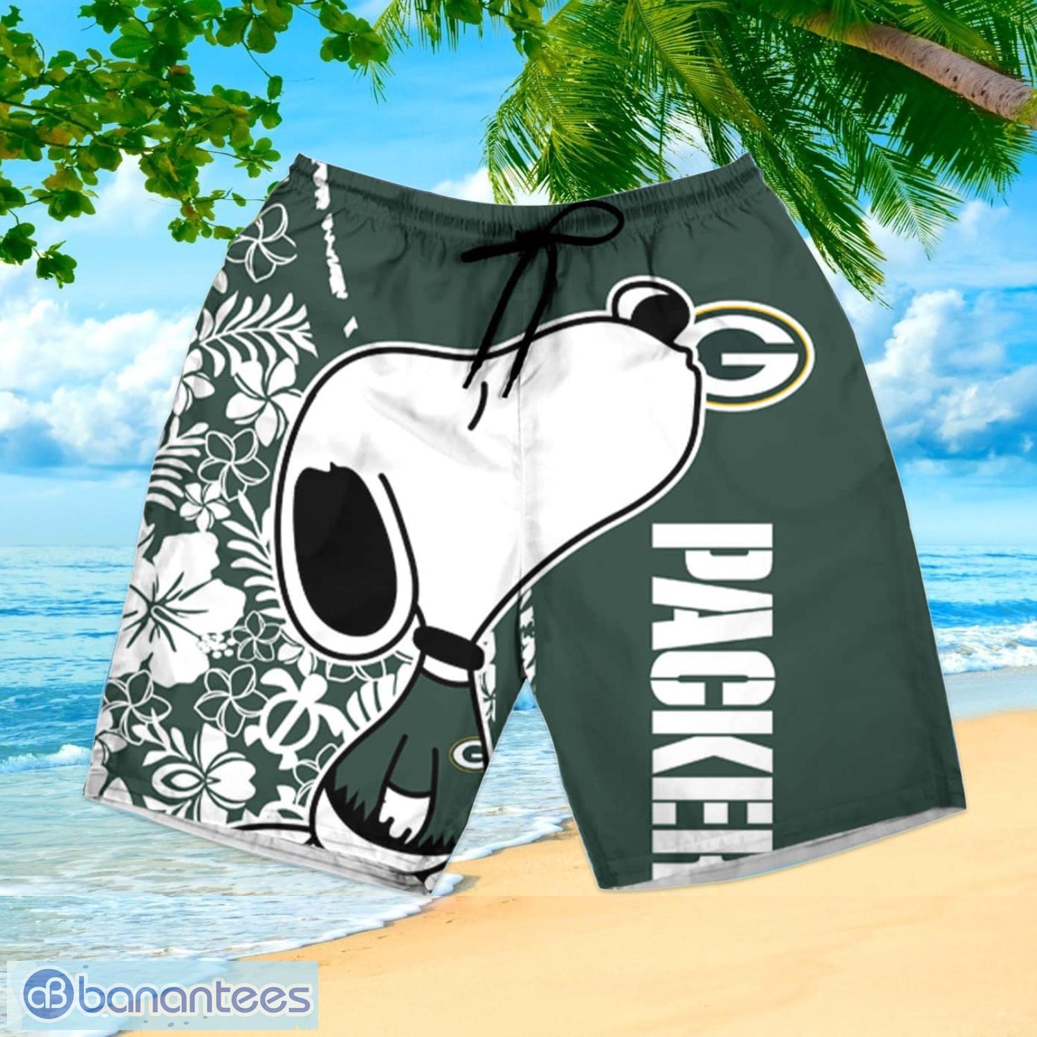 Top-selling item] Snoopy And Green Bay Packers Hawaiian Shirt And