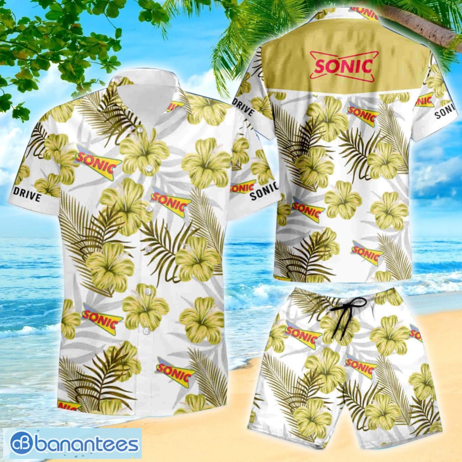 Sonic Drive-in Tommy Bahama Hawaiian Shirt And Shorts Summer Vacation Gift  - Banantees