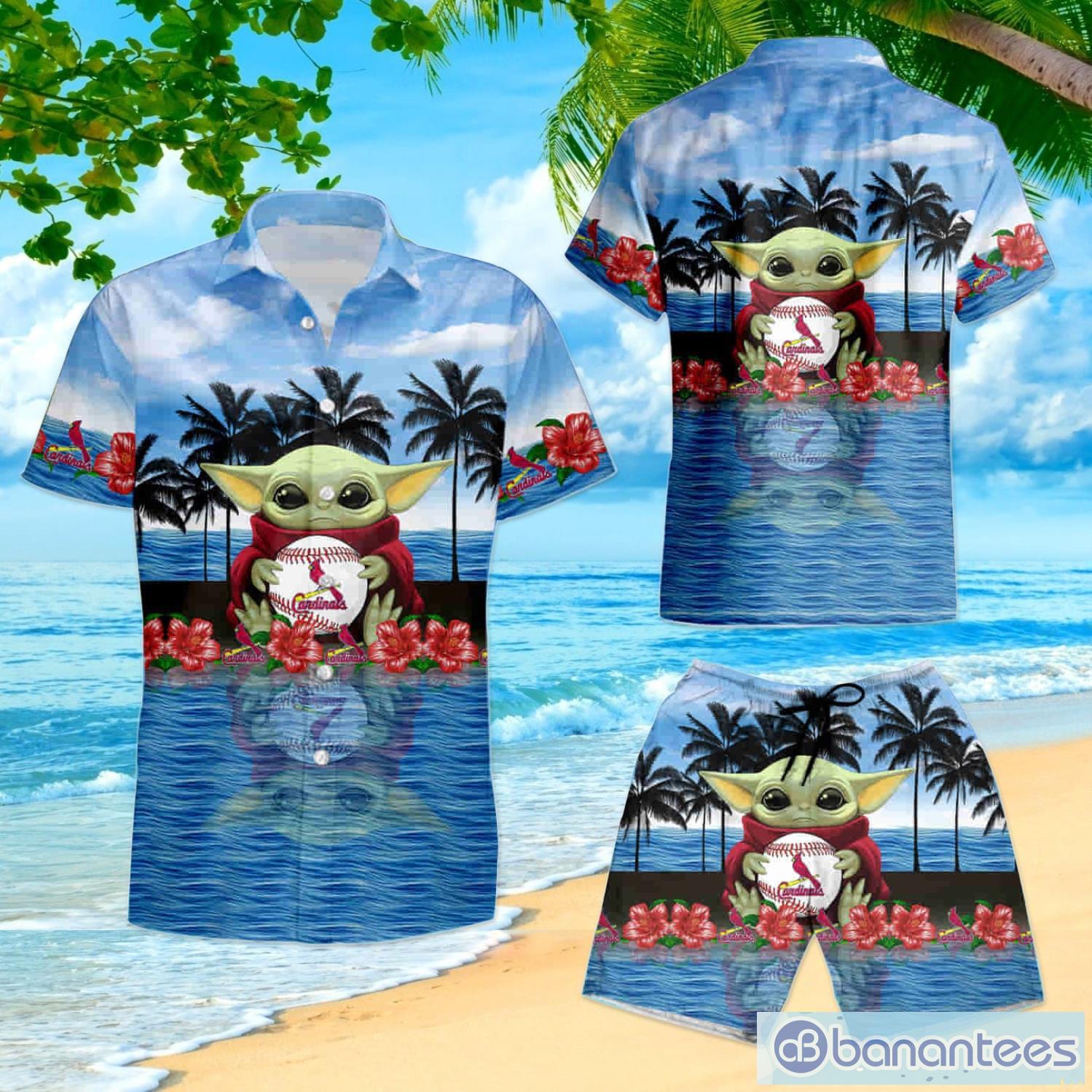 St Louis Cardinals Hawaiian Shirt And Shorts Summer Vacation Gift -  Banantees