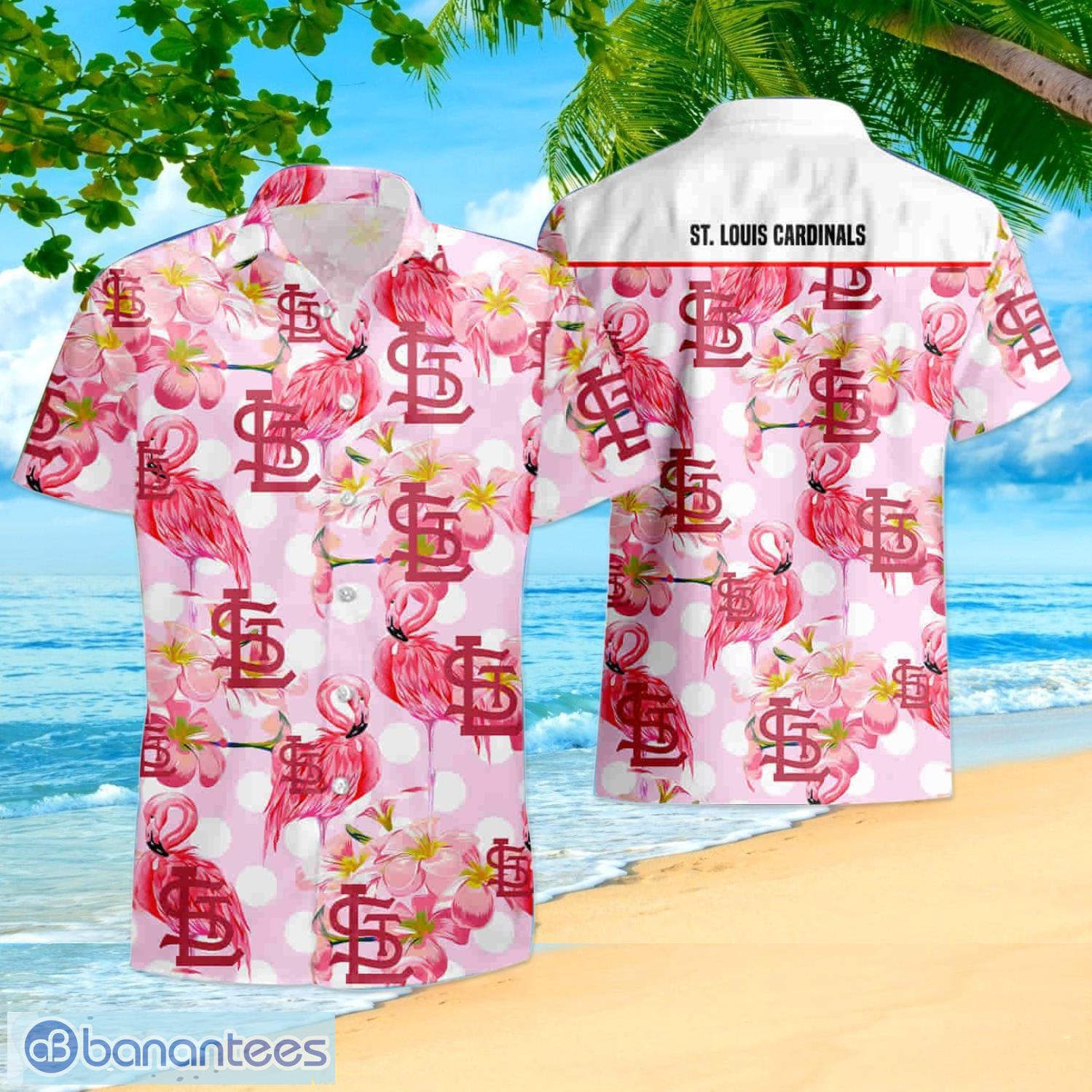 Lowes Hawaiian Shirt Pink Flamingo