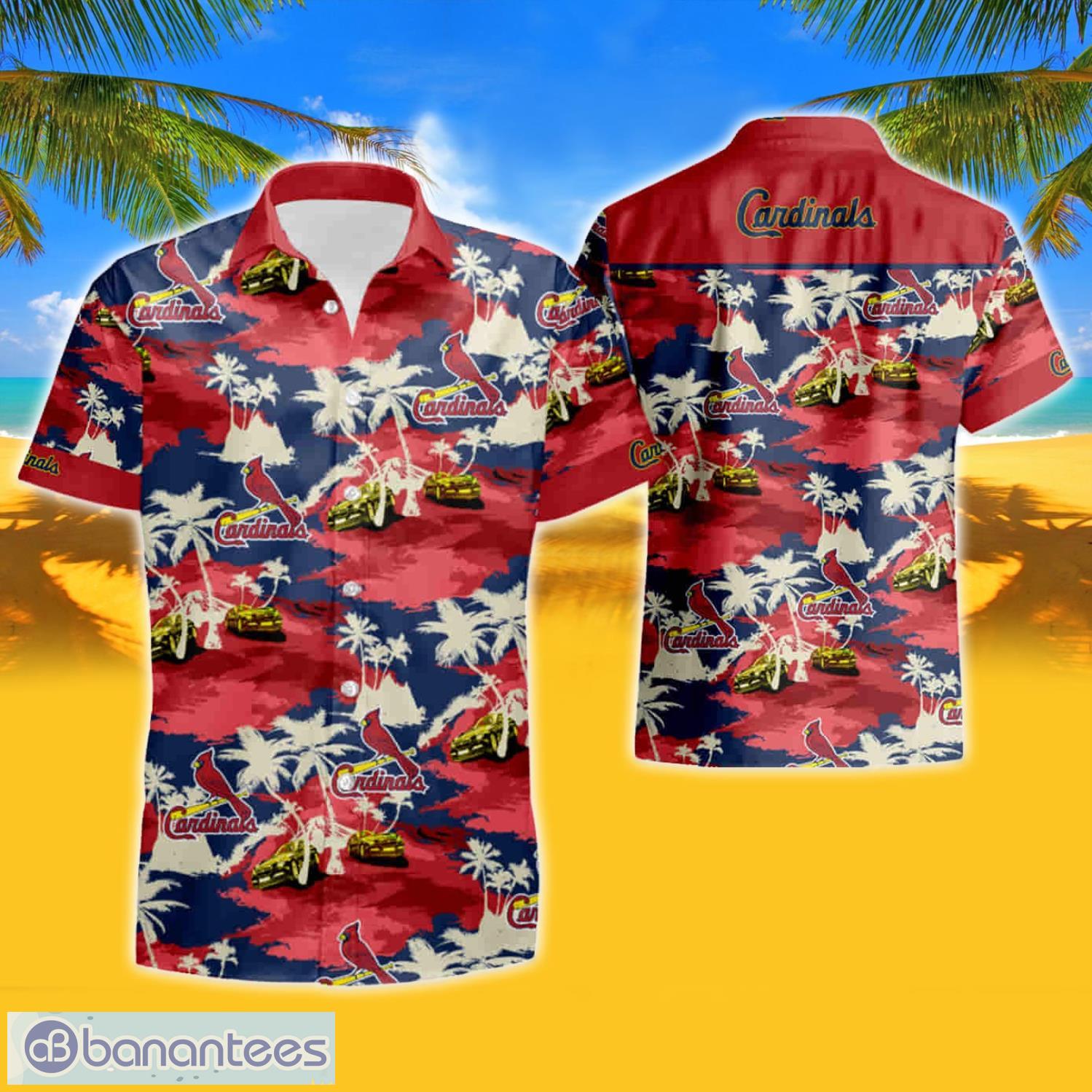 Tommy Bahama St Louis Cardinals Hawaiian button up beach shirt