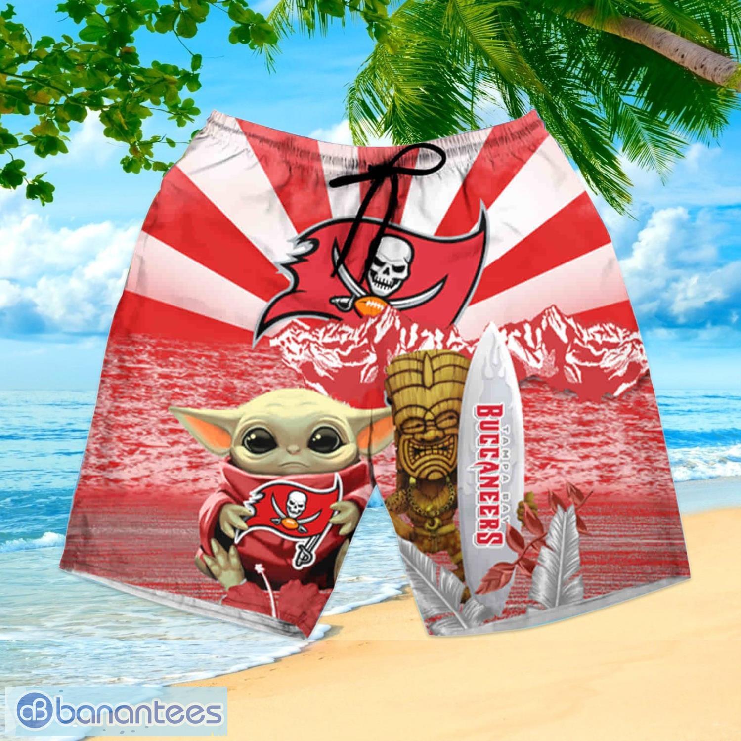 Tampa Bay Buccaneers 3D Hawaiian Shirt And Shorts For Men And Women Gift  Fans - Banantees