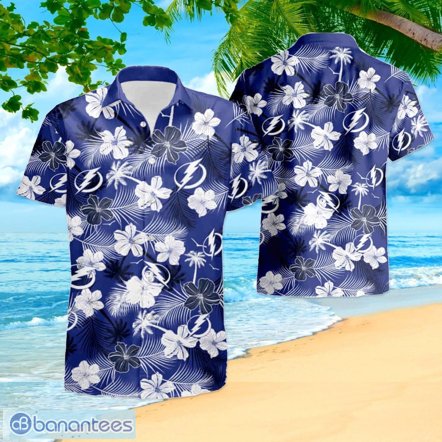 Tampa Bay Lightning Nhl Summer Gift Hawaiian Shirt And Shorts - Banantees