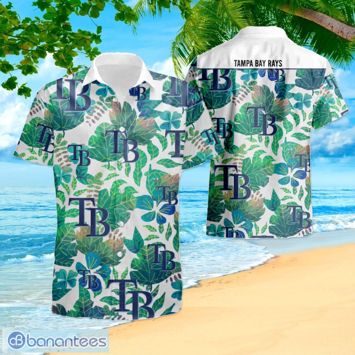 Tampa Bay Rays MLB Flower Tropical Hawaiian Shirt Summer Gift For