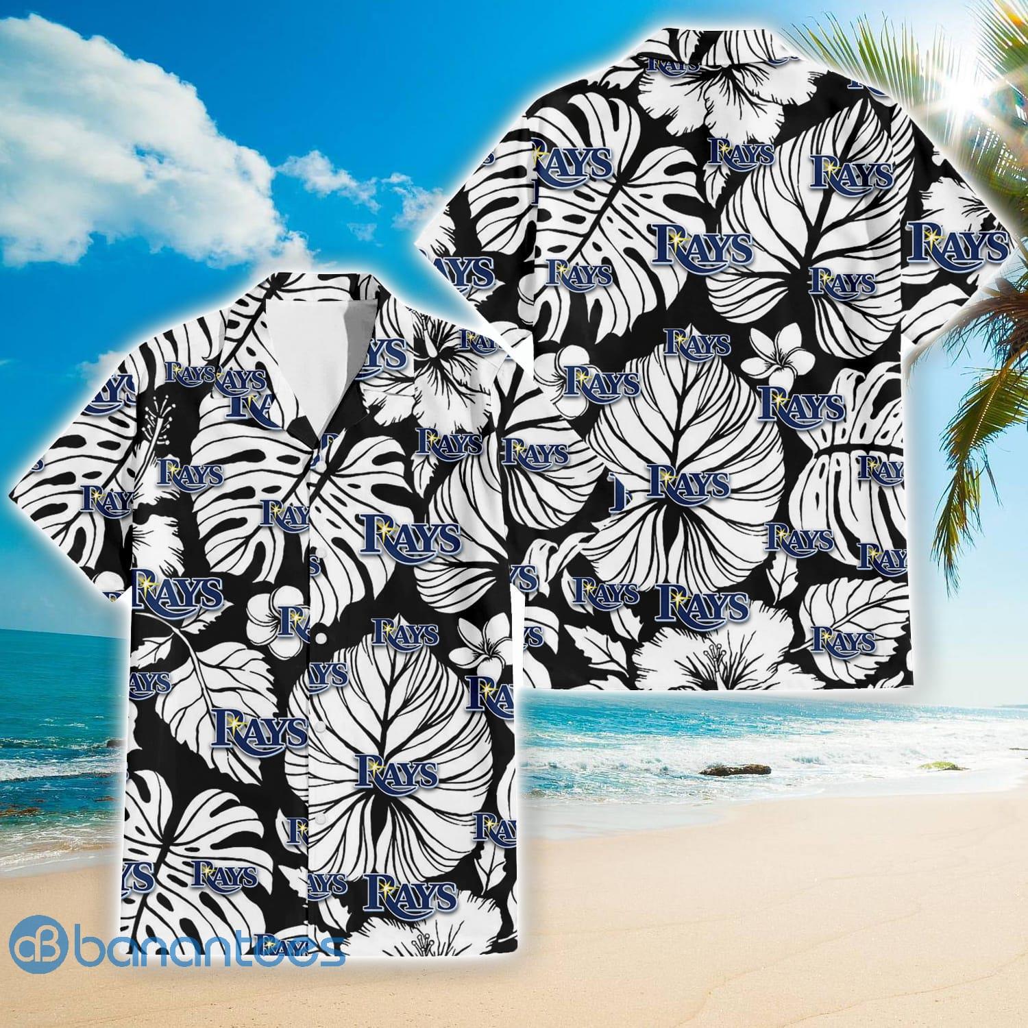 Tampa Bay Rays Hawaiian Shirt 3D Floral Pattern, Summer Gift For