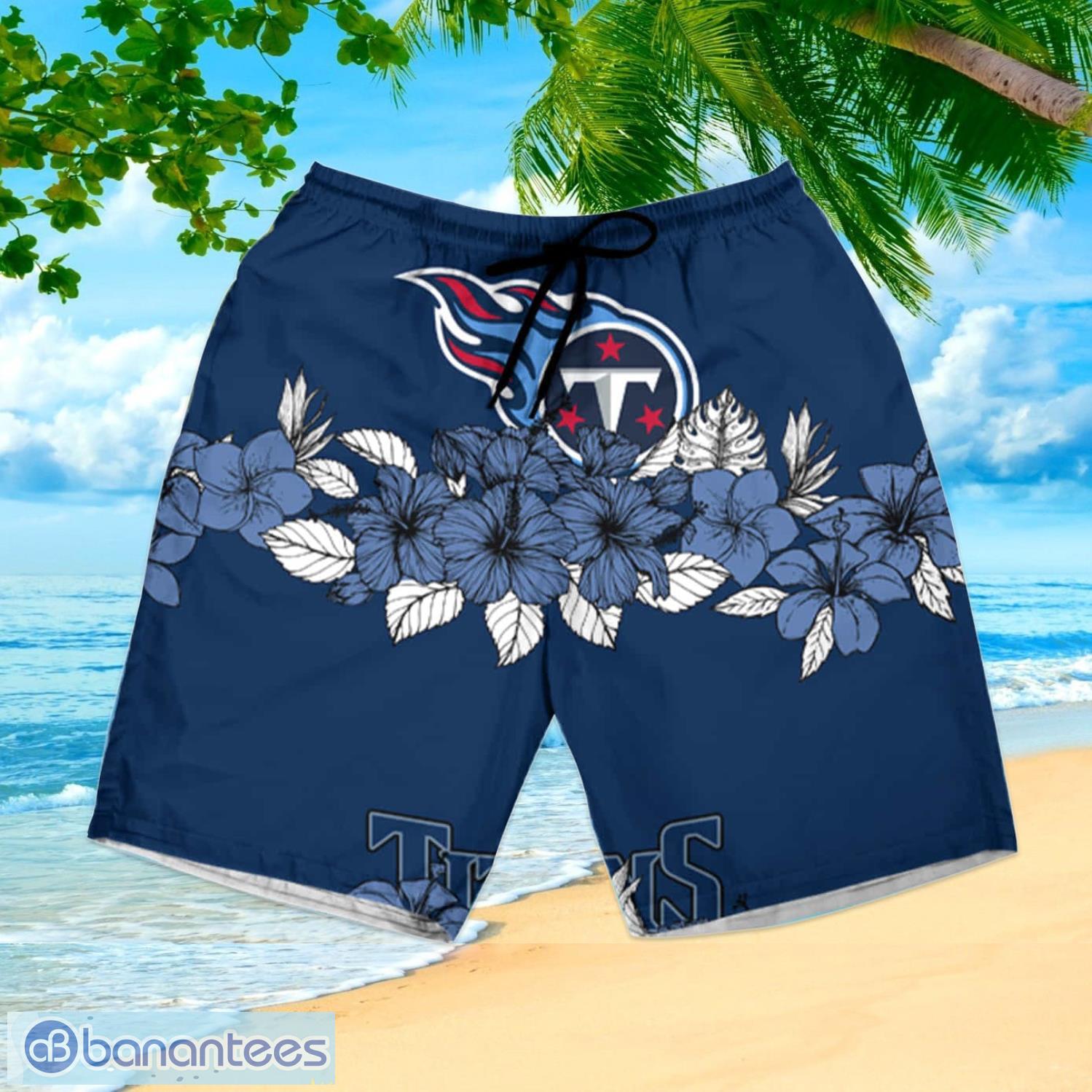 Tennessee Titans Hawaiian Shirt And Shorts Summer Vacation Gift - Banantees