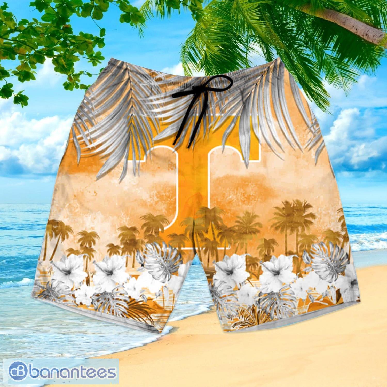 Texas Longhorns Ncaa2 Summer Hawaiian Shirt And Shorts - Banantees