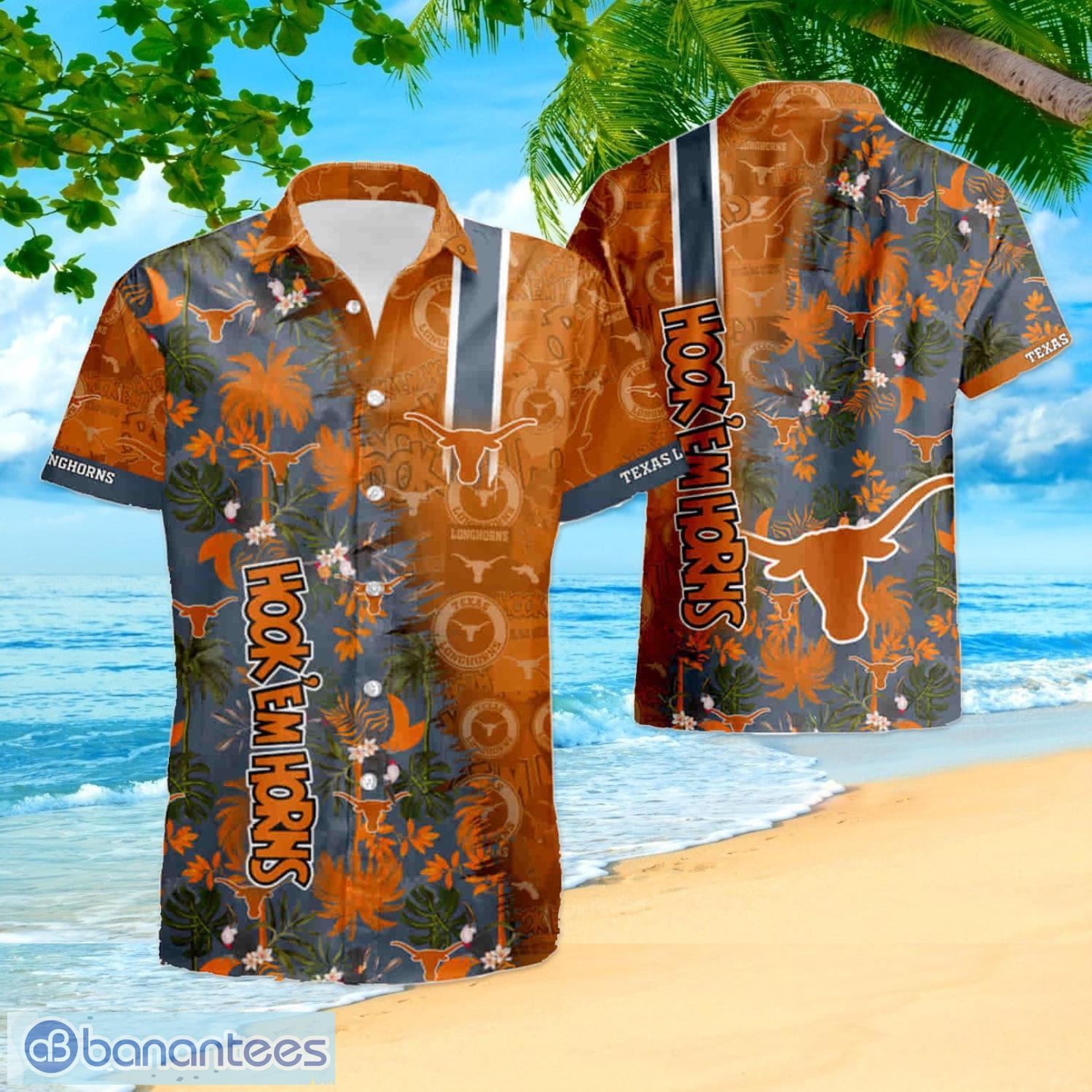 Houston Texans Football Up Summer Hawaiian Shirt And Shorts - Banantees