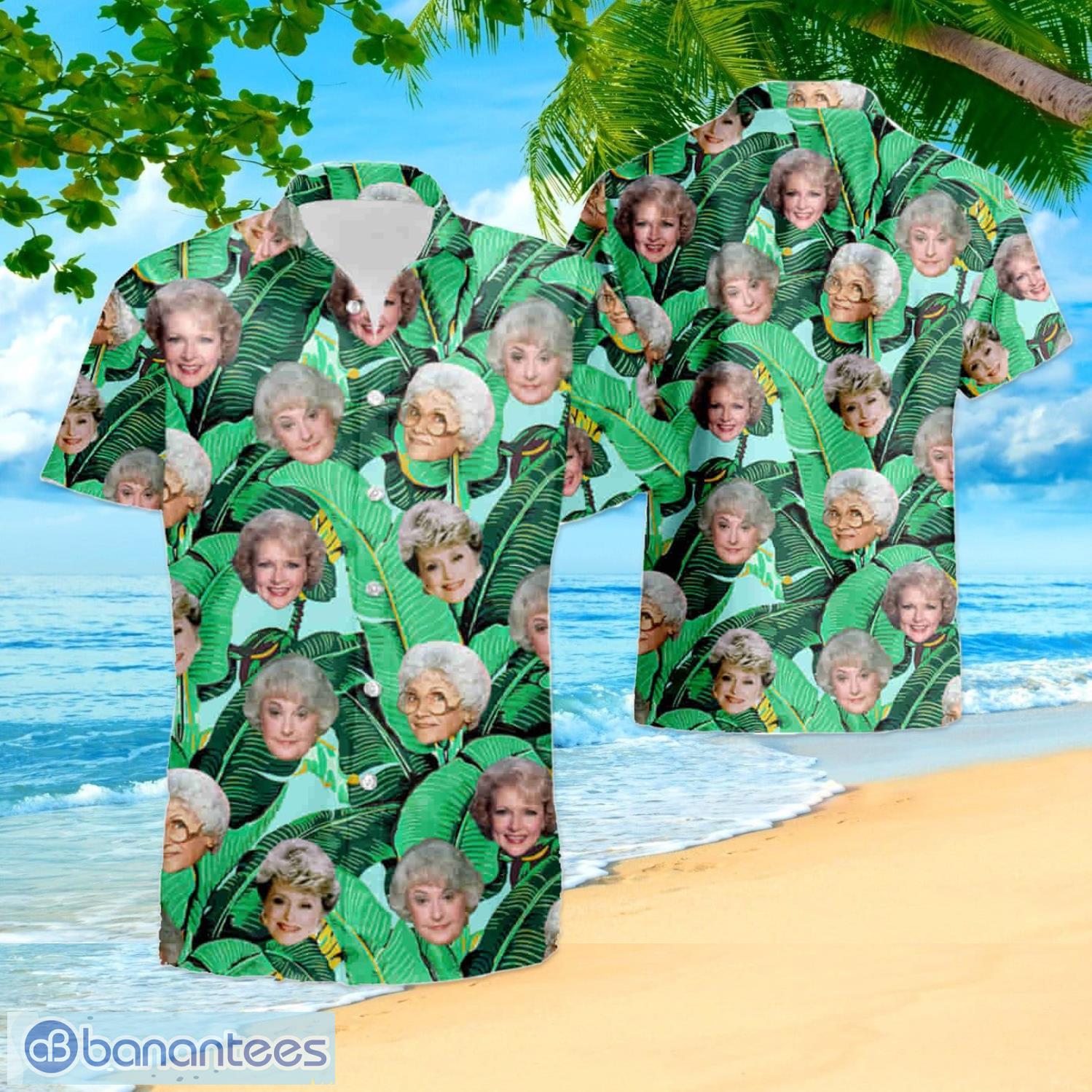 The Golden Girls Heads Leaves Summer Hawaiian Shirt And Shorts