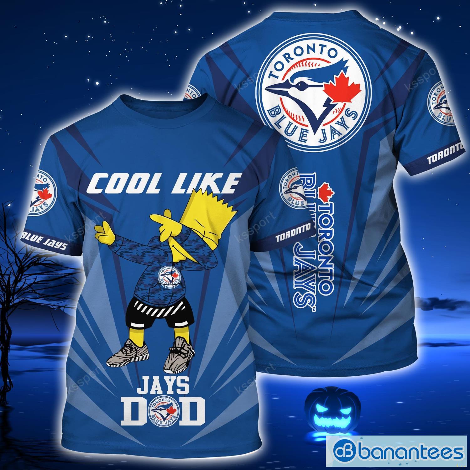 Toronto Blue Jays Yoda Surfboard 3D T-Shirt For Fans - Banantees