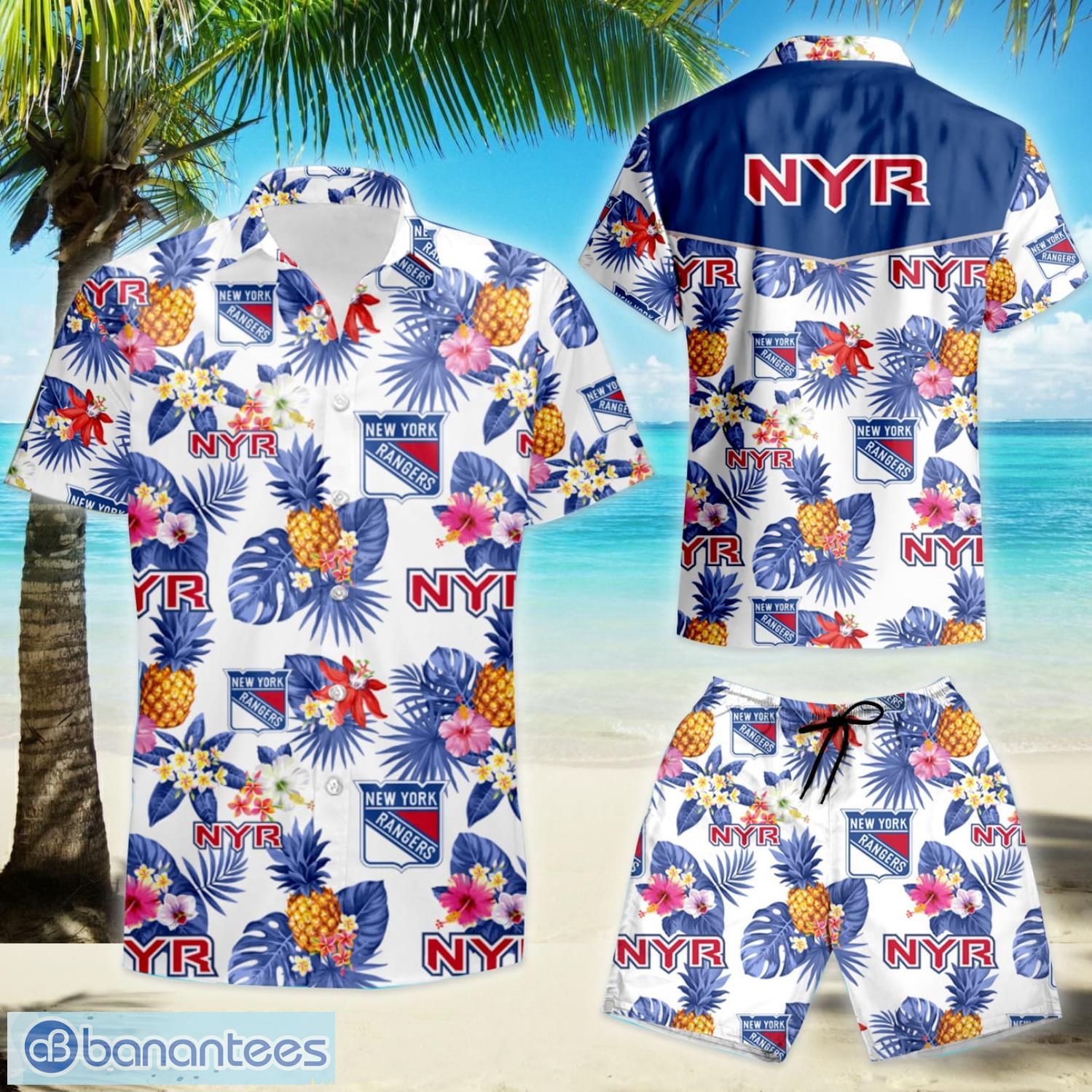 new york rangers hawaiian shirt