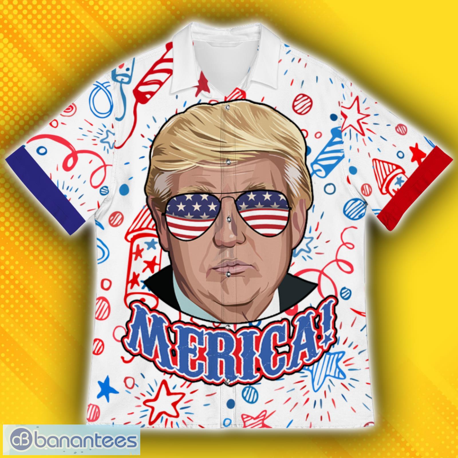 Trump 3d Hawaiian Shirt Product Photo 1 Trump 3d Hawaiian Shirt Product Photo 1