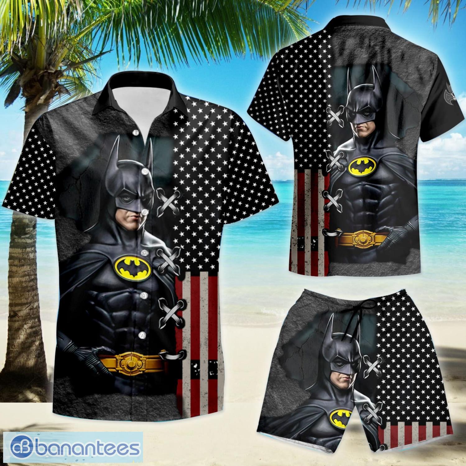 US Flag Batman The Dark Knight Hawaiian Shirt For Men And Women