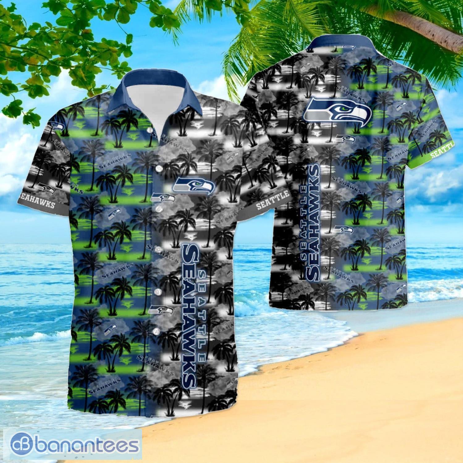 Seattle Seahawks Nfl Summer Hawaiian Shirt And Shorts - Banantees