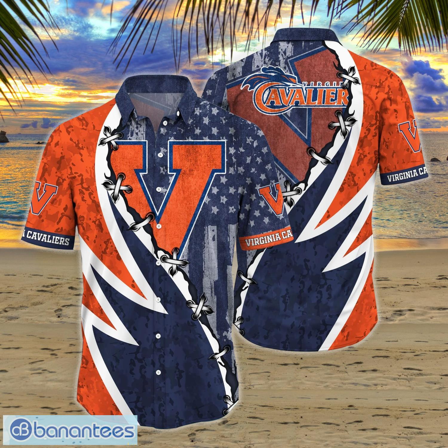 Virginia Cavaliers New Trend Hawaiian Shirt And Shorts Summer Gift For Fans Product Photo 1 Virginia Cavaliers New Trend Hawaiian Shirt And Shorts Summer Gift For Fans Product Photo 1