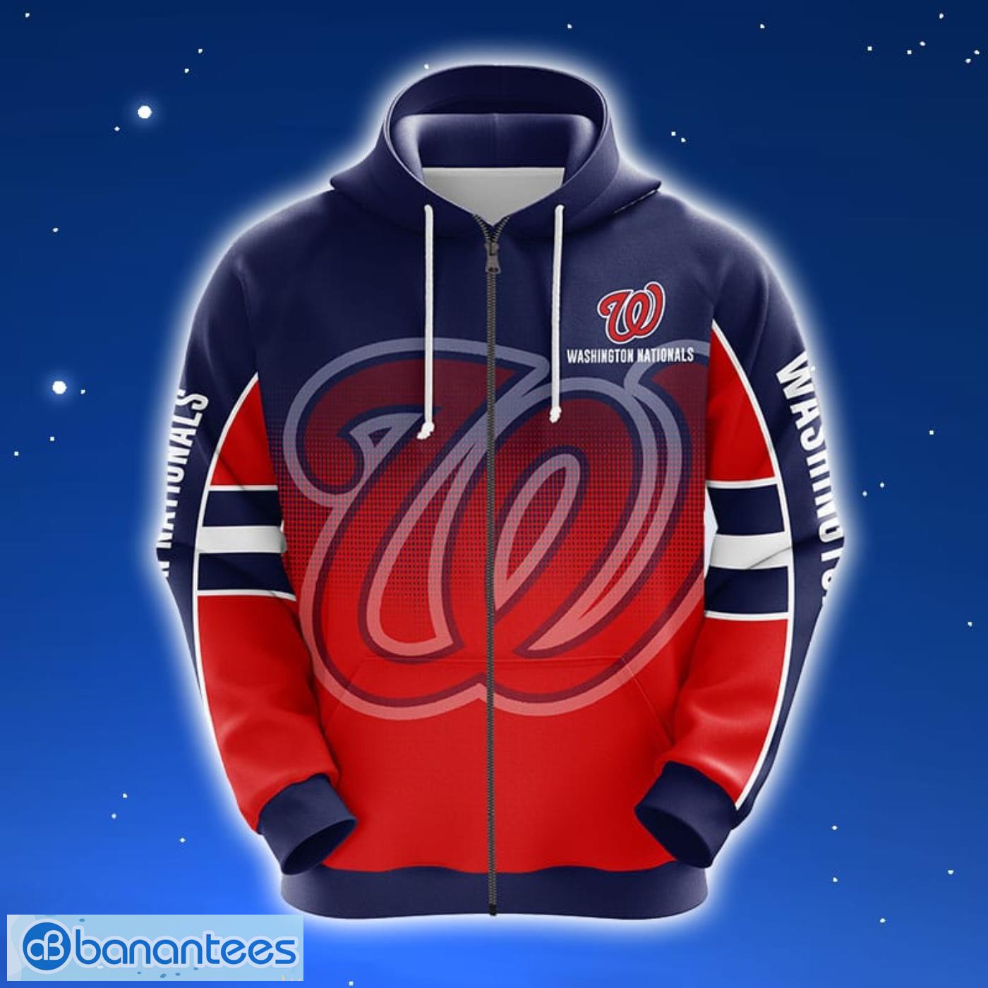 Mlb Washington Nationals 3D Hoodie