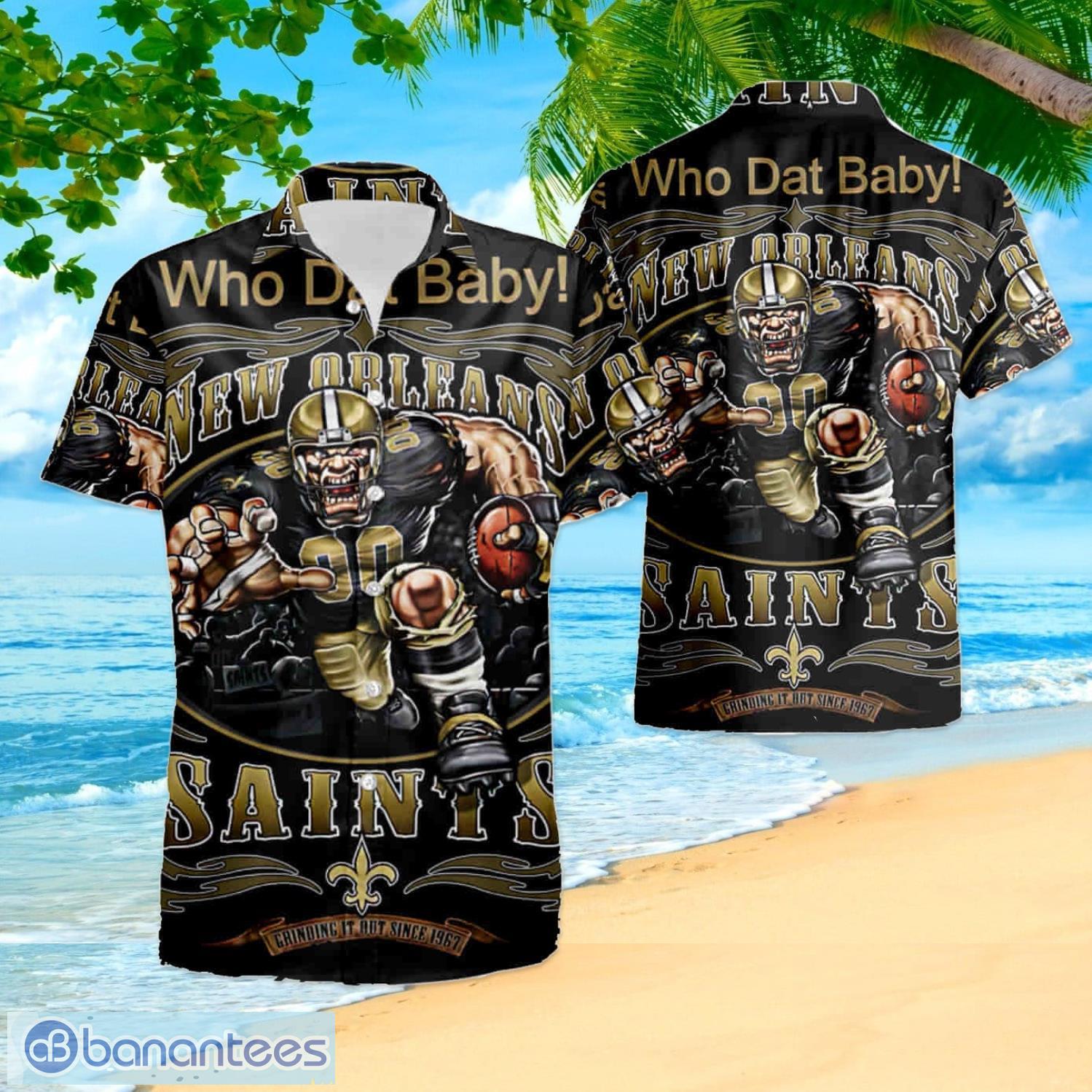 Who Dat Baby New Orleans Saints Nfl Summer Hawaiian Shirt And