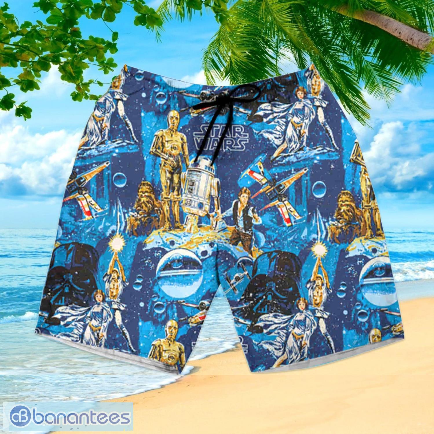 Chicago Bears Hawaiian Shorts and Shirt Summer Beach Shirt Full Over Print  - Banantees