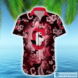 Cleveland Indians MLB Hibiscus Hawaiian Shirt - T-shirts Low Price