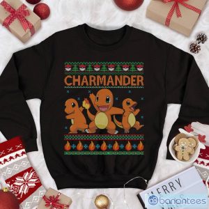 Charmander Christmas Sweatshirt Product Photo 1