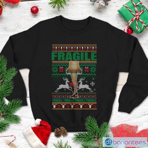 Fragile That Must Be Italian Christmas Sweatshirt Product Photo 1