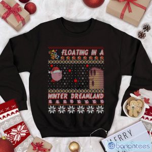 Kirby Christmas Shirt Kirby Kirby Game Kirby Xmas Sweatshirt Floating In Winter Deamland Shirt Kirby Family Product Photo 1