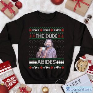 Big Lebowski Sweatshirt The Dude Christmas Sweatshirt Product Photo 1