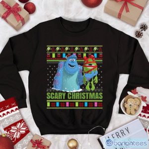 Monsters Inc Christmas Sweatshirt James P. Sullivan Mike Wazowski T Shirt Christmas Scary Shirt Christmas Xmas Gifts Product Photo 1