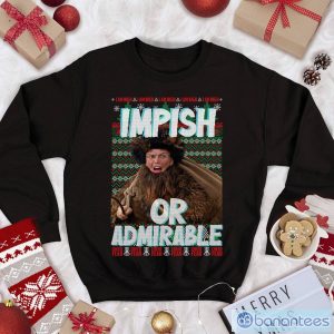 The Office Chirstmas Sweater Dwight Schrute I Am Nigh Impish Or Admirable Sweatshirt Christmas Movies Sweater Product Photo 1