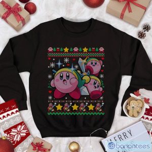 Kirby Kirby Christmas Shirt Game Kirby Shirt Video Game Christmas Sweatshirt Family Christmas Sweatshirt Product Photo 1