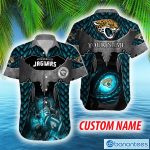 Washington Commanders 3D Hawaiian Shirt Mascot Custom Name Hawaiian Shirts  For Mens - Banantees