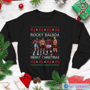 Rocky Balboa Sweatshirt Rocky Balboa Mason 'The Line' Dixon Shirt Rocky Balboa Merry Christmas Shirt Christmas Xmas Gifts Product Photo 1