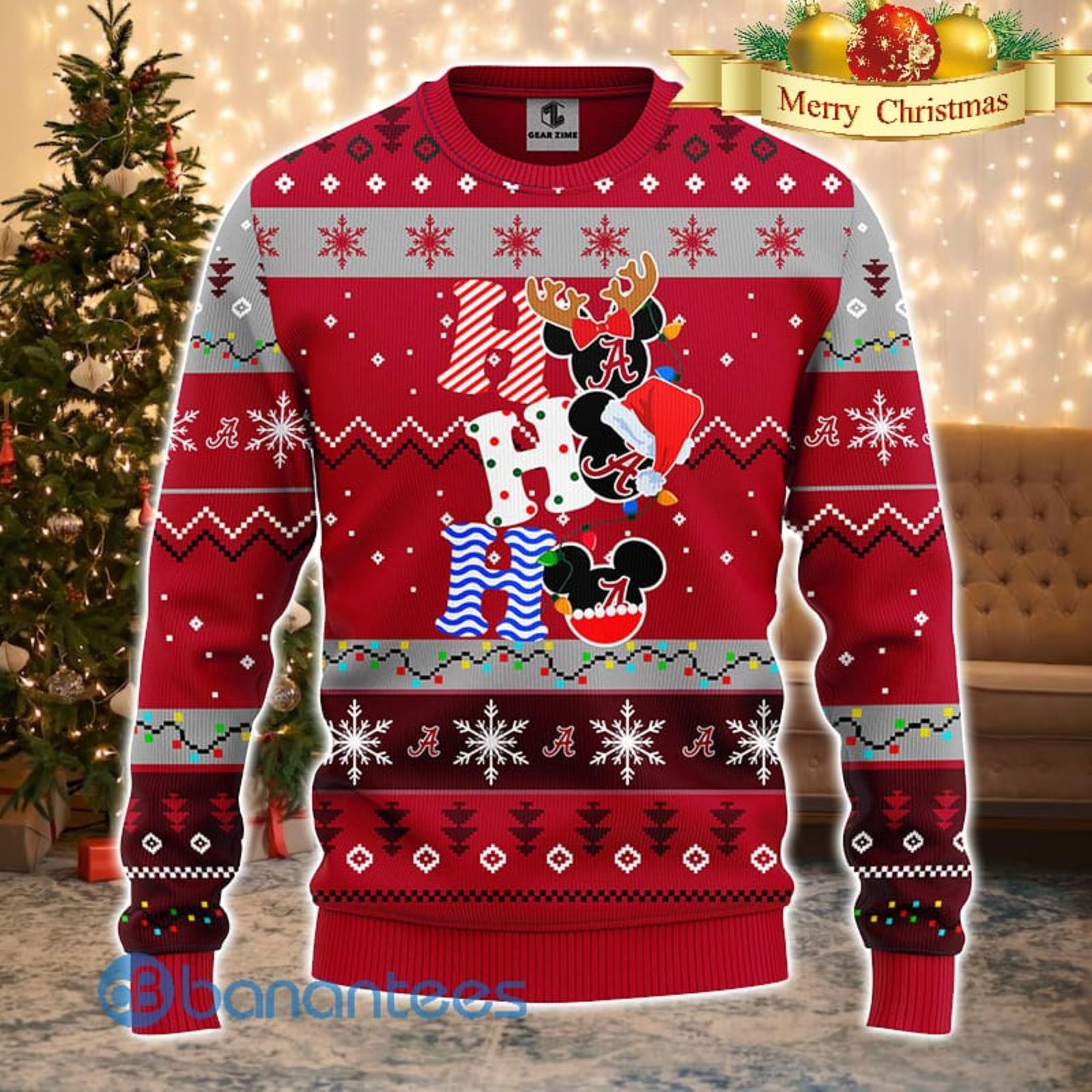 Personalized Buffalo Bills Mickey Mouse Disney Ugly Christmas Sweater