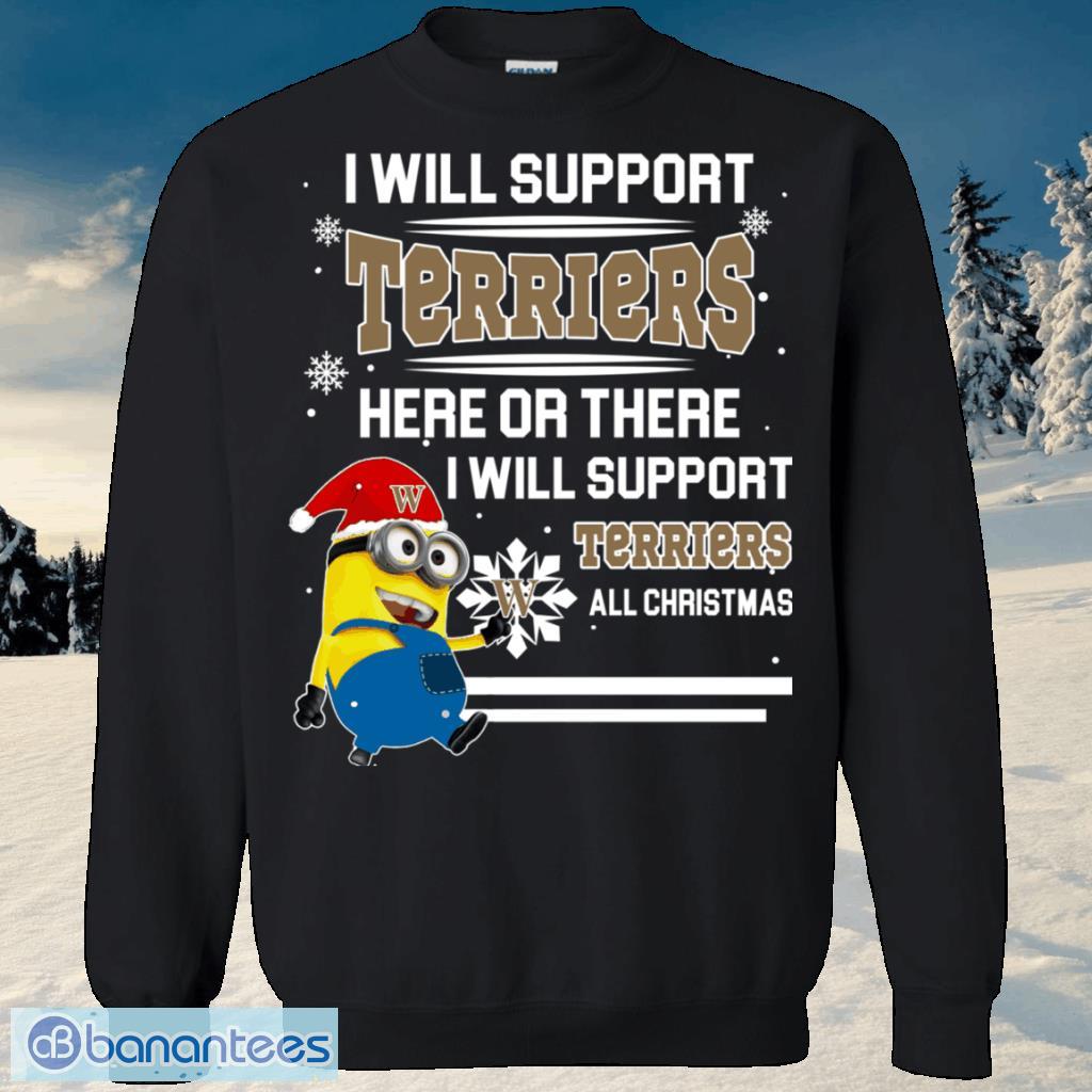 NHL Chicago Blackhawks Funny Minion Ugly Christmas Sweater For